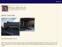 Tablet Screenshot of duvallcpa.com